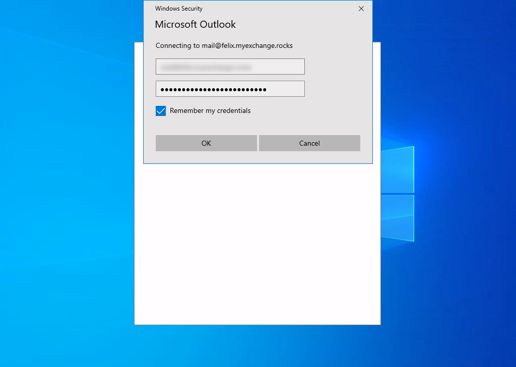 Create new Outlook profile