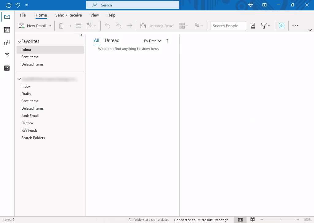 Create new Outlook profile